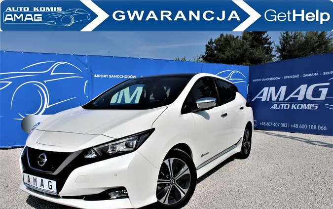 nissan leaf młynary Nissan Leaf cena 78000 przebieg: 78900, rok produkcji 2018 z Młynary